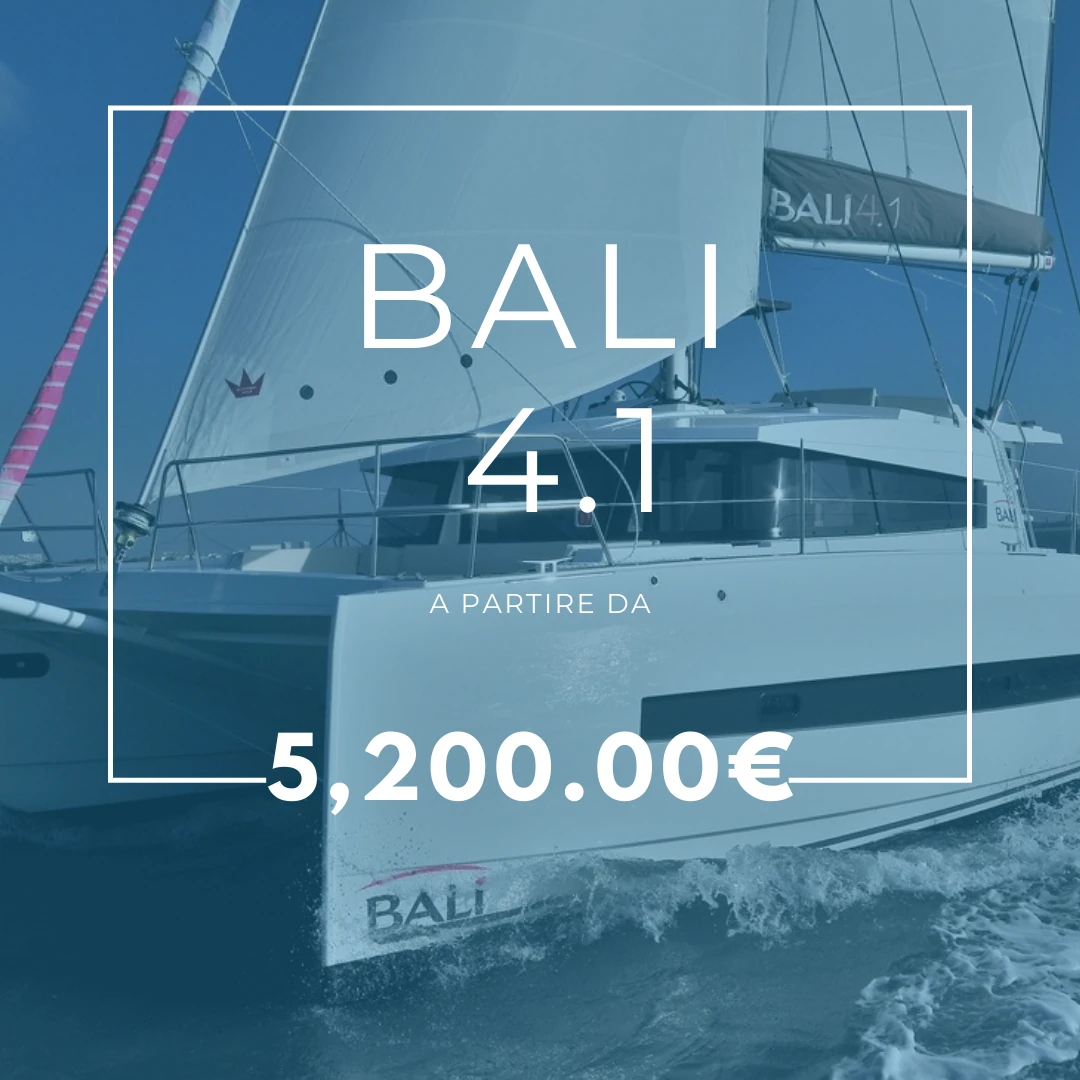 Isole Eolie in catamarano  Regalati una vacanza da sogno a bordo del Bali 4.1 - Base Capo d'Orlando