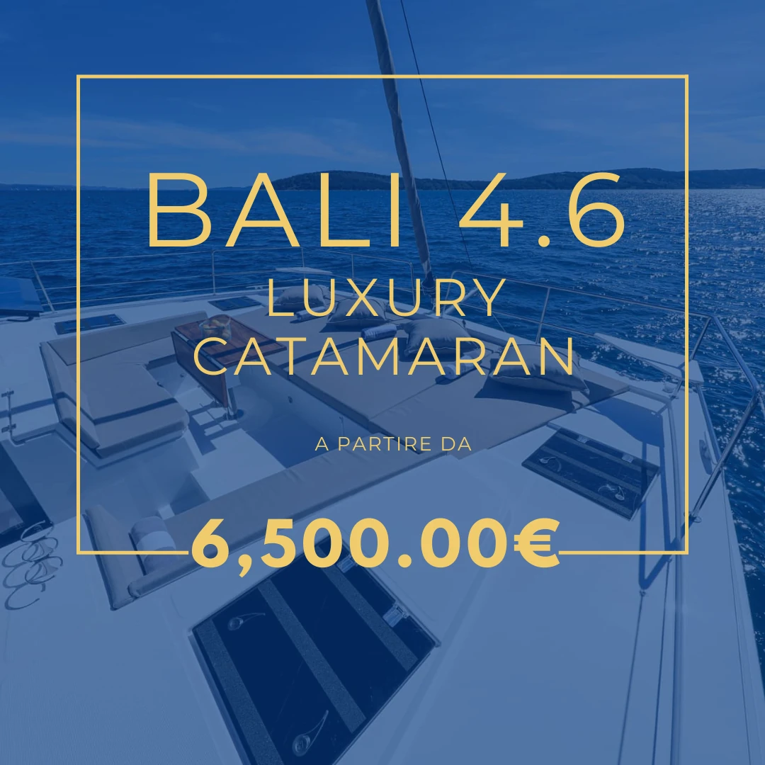 Noleggio Catamarano Isole Egadi Regalati una vacanza da sogno a bordo del Bali 4.6 - La tua Suite sul mare