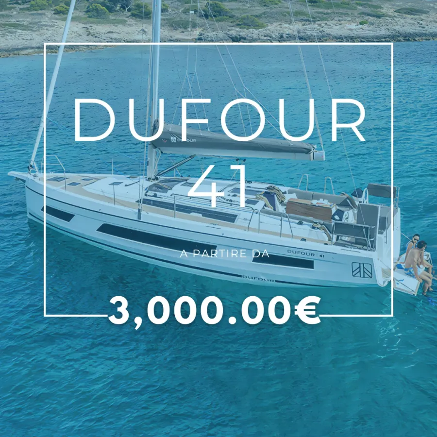 Noleggio Barca a Vela Isole Egadi ed Eolie Regalati una vacanza da sogno a bordo del Dufour 41 - Base Palermo